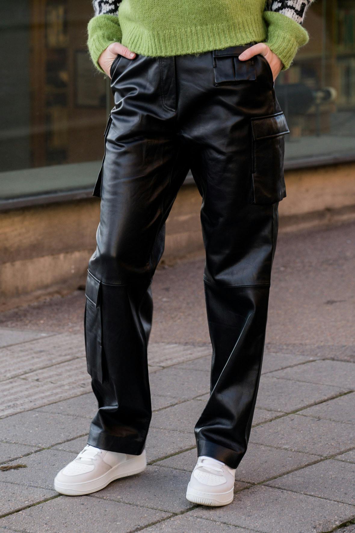 Gina leather pant