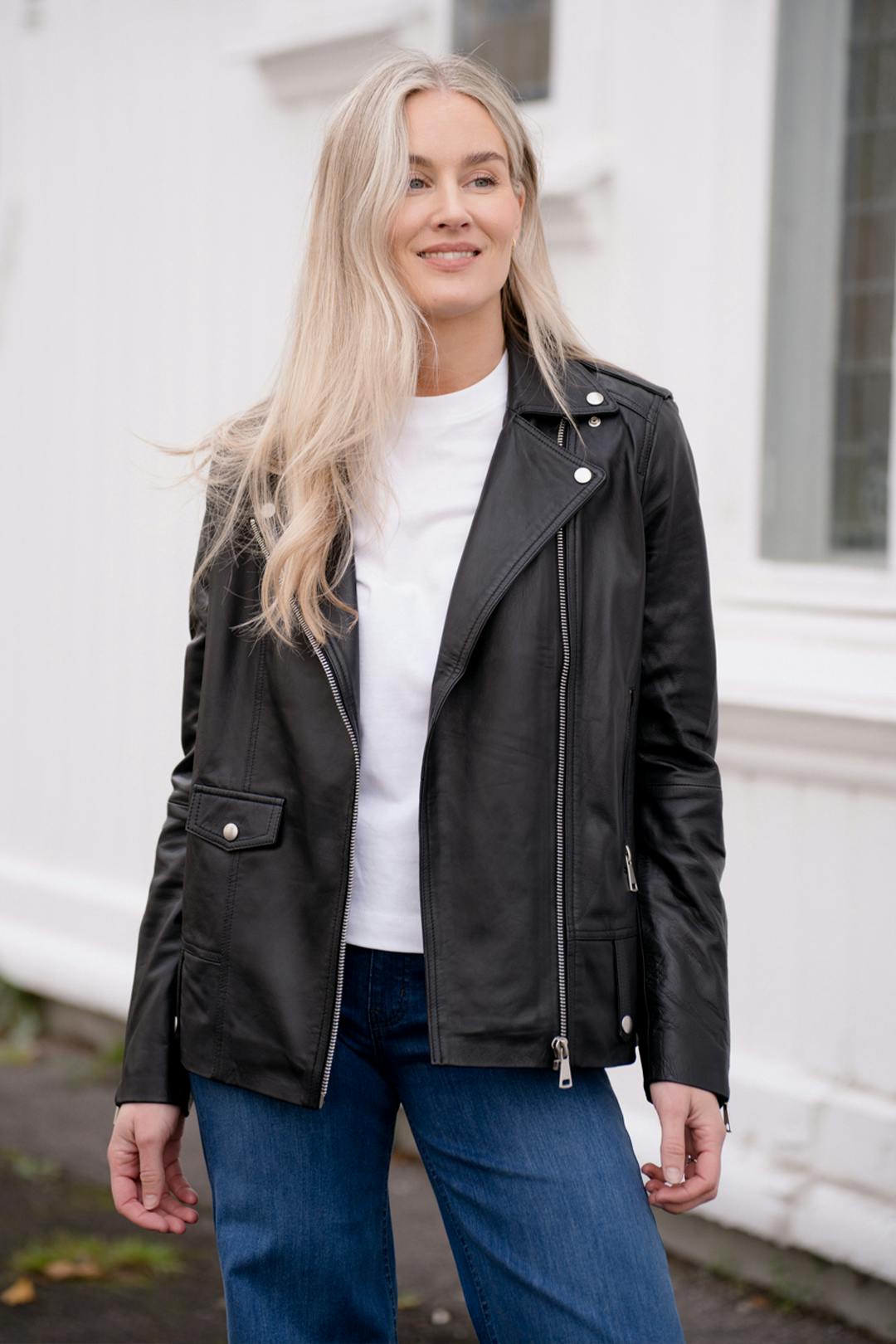 Madison leather jacket