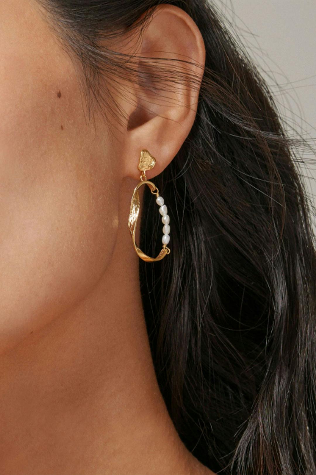 Aloma pearl small earring