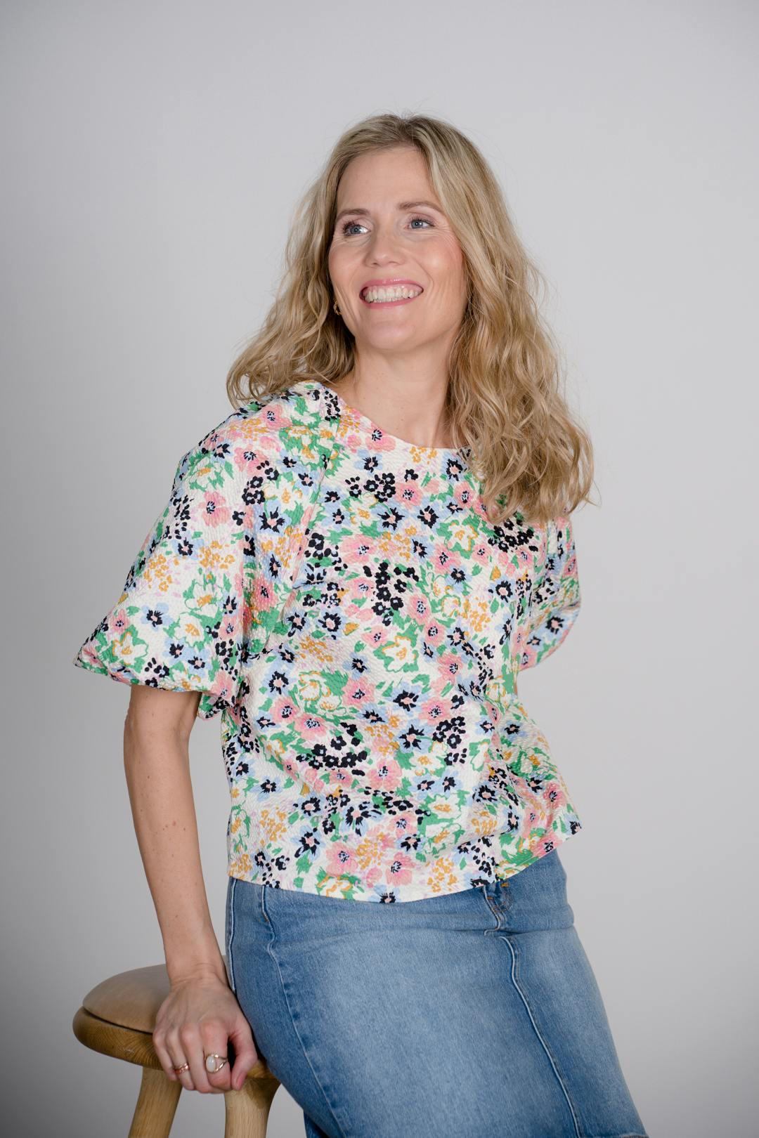 Estermarine blouse