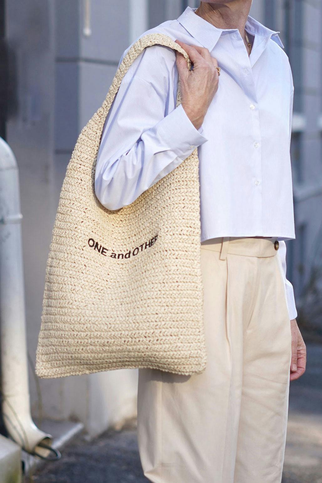 Oao straw tote