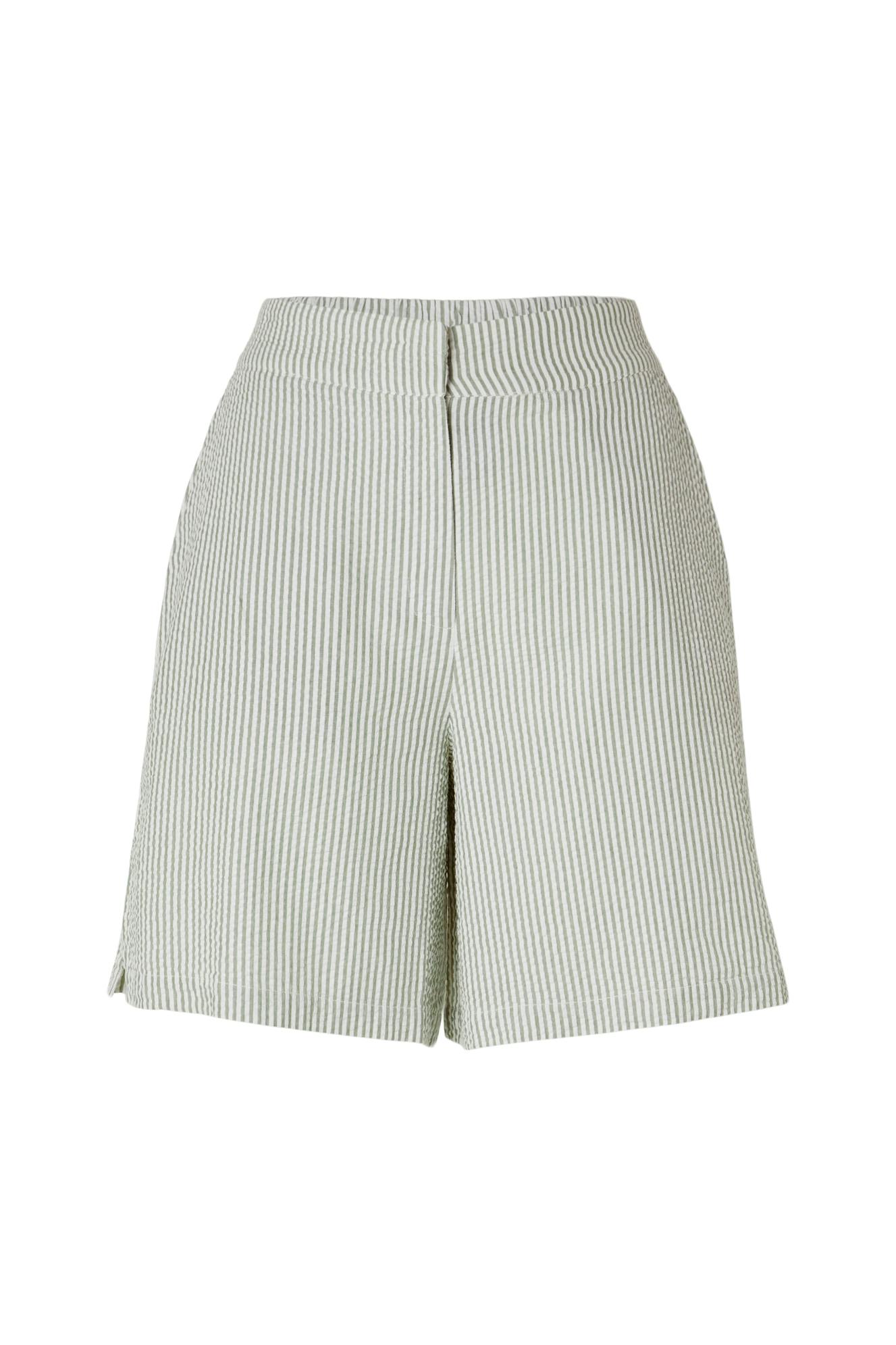 Vittoria HW wide striped shorts